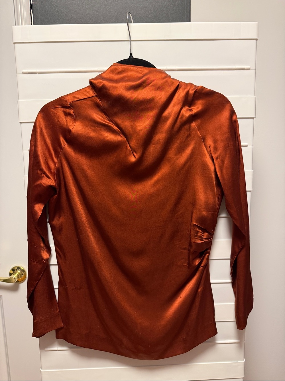 Secret Mission Silk Blouse
